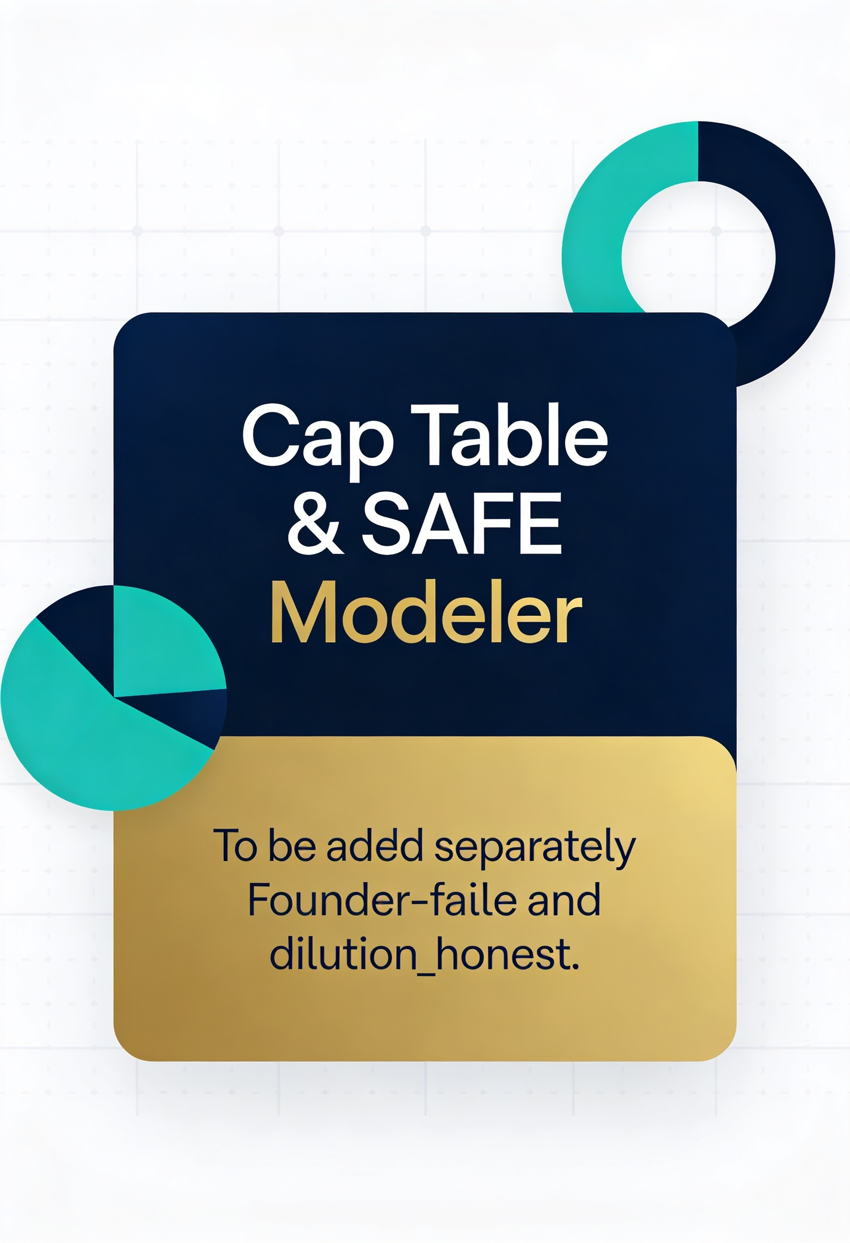 Cap Table & SAFE Modeler | Peddlum